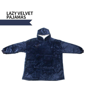 Winter Hooded Blanket with Pocket