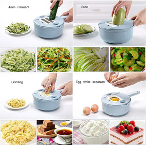 10 in 1 Vegetable Slicer Cutter And Shredder