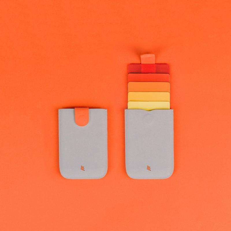 Multilayer Pull Tab Card Holder