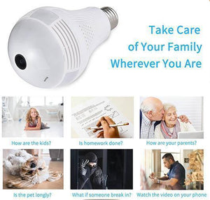 Wireless Security Light Bulb Camera