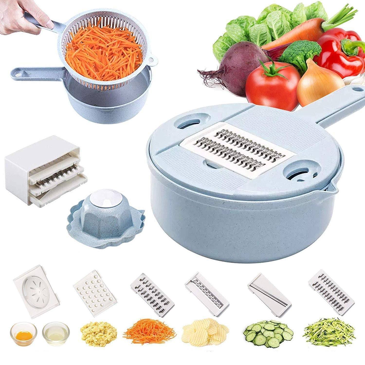 10 in 1 Vegetable Slicer Cutter And Shredder