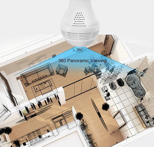 Wireless Security Light Bulb Camera