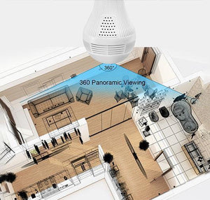 Wireless Security Light Bulb Camera