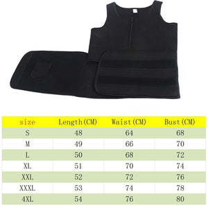 Body Sweat Vest Body Shaper for Women