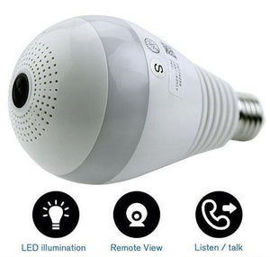 Wireless Security Light Bulb Camera