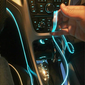 Car Interior Neon LED Rope Light