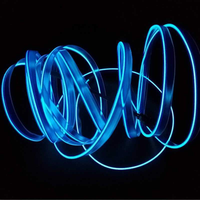 Car Interior Neon LED Rope Light