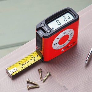 Stainless Steel LCD Digital Measuring Tape