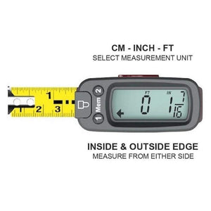 Stainless Steel LCD Digital Measuring Tape