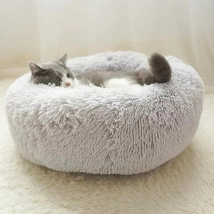 Calming Soft Fleece Dog Cat Bed