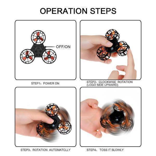 Flying Wheel Fidget Spinner