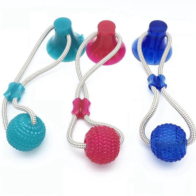 Dog Tug Toy with Suction Cup