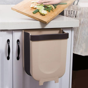 Wall Mounted Foldable Trash Bin