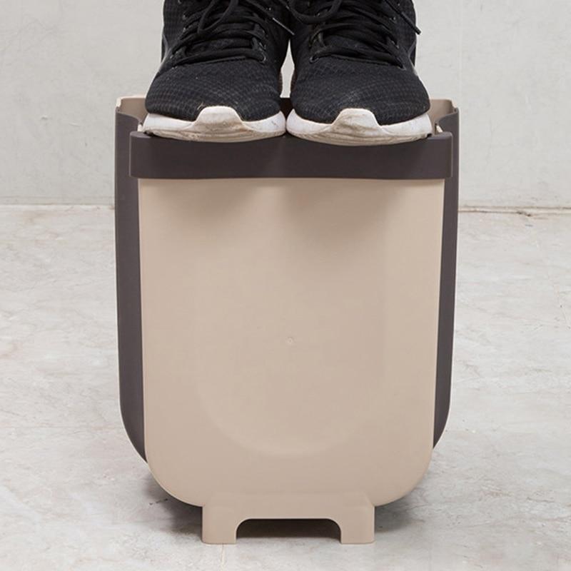 Wall Mounted Foldable Trash Bin