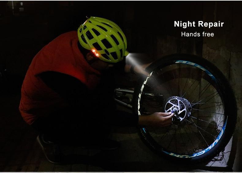 Bike Safety Helmet with LED Light