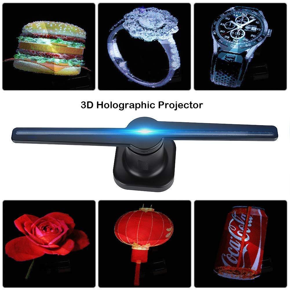 3D Hologram LED Display Projector Fan