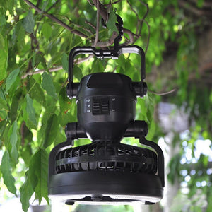 2-in-1 LED Camping Lantern with Fan