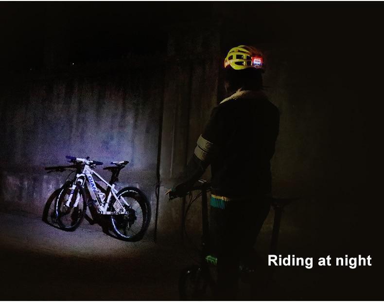 Bike Safety Helmet with LED Light