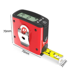 Stainless Steel LCD Digital Measuring Tape