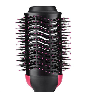 2-in-1 Hair Styler Straightening Dryer Brush