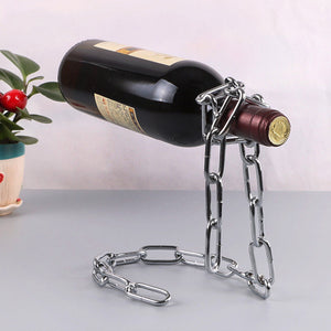 Magic Chain Wine Bottle Holder