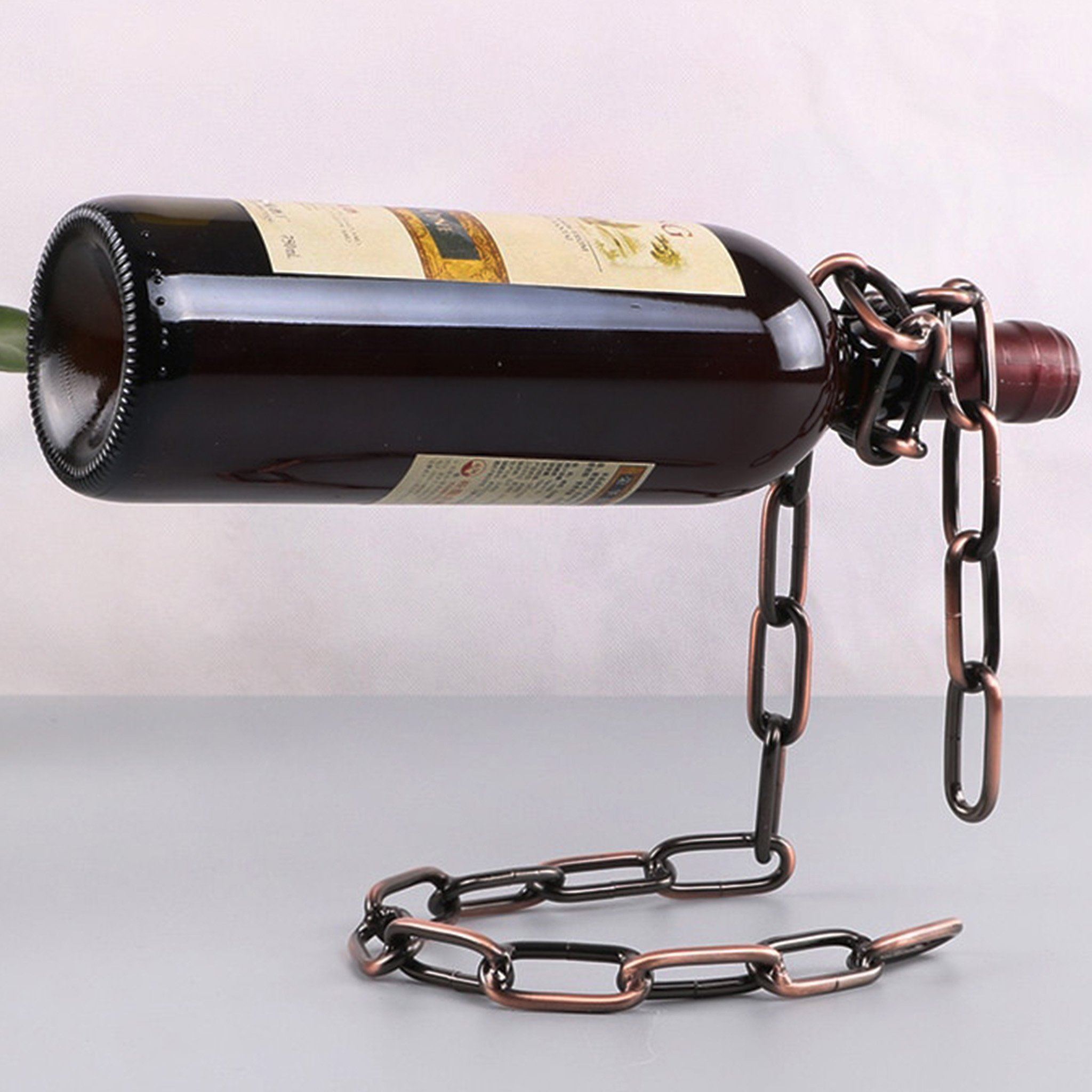 Magic Chain Wine Bottle Holder