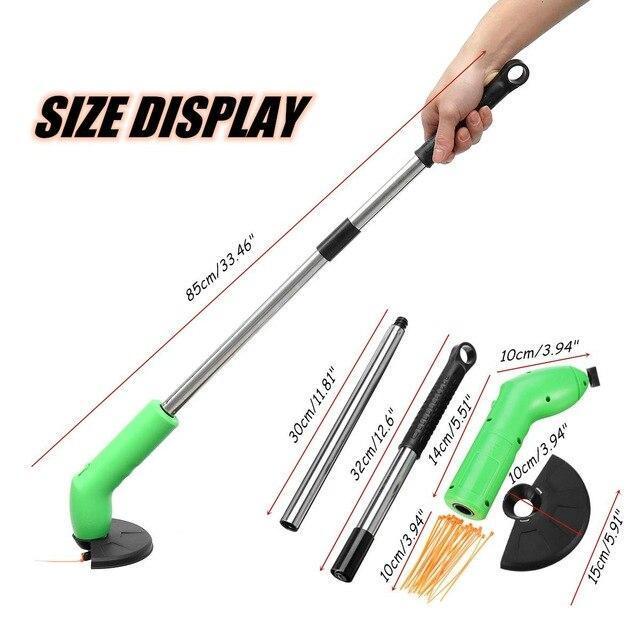 Cordless Weed Trimmer - Lawnmower Grass Trimmer