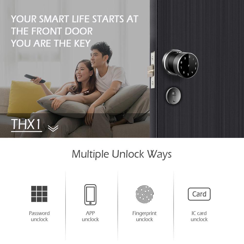 WiFi Fingerprint Password Smart Door Lock