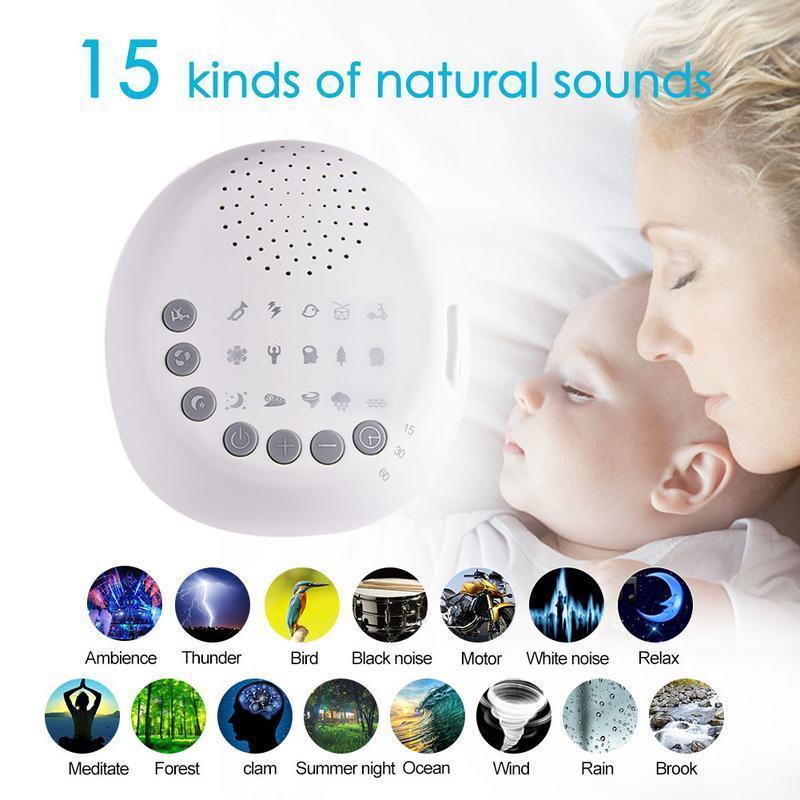 White Noise Machine For Baby Sleeping & Relaxation