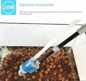 Fish Tank Gravel Cleaner - Aquarium Sand Electric Vacuum