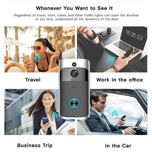 Smart Wifi Security Video Camera Doorbell