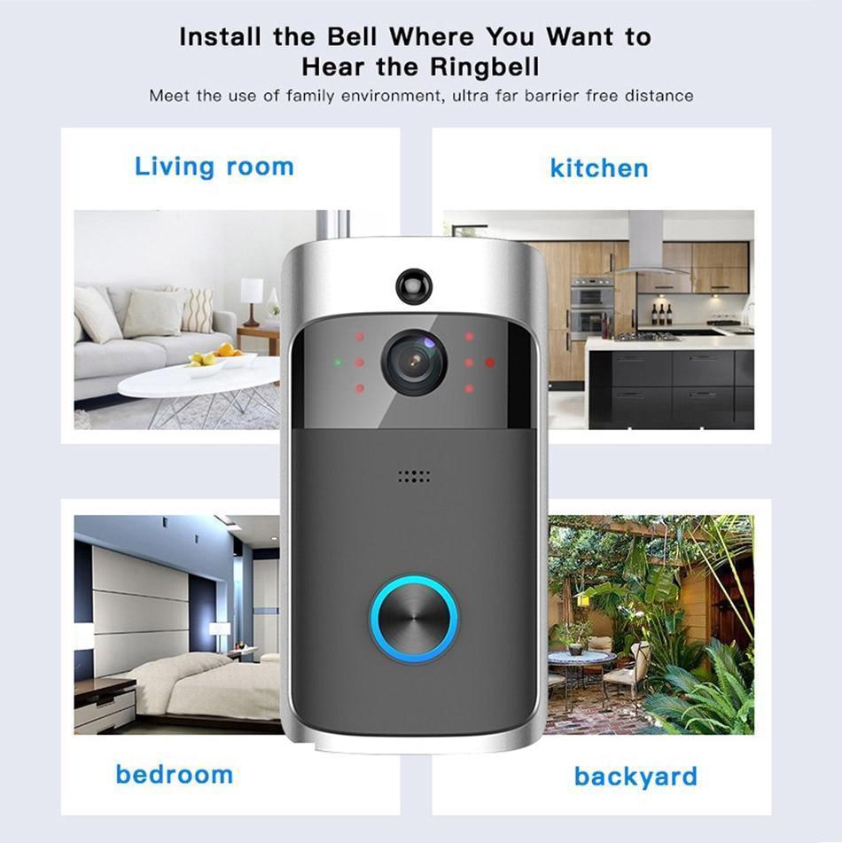 Smart Wifi Security Video Camera Doorbell