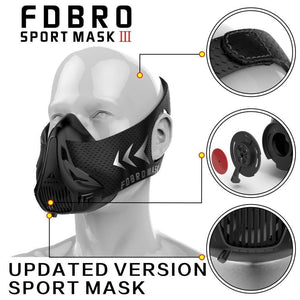 High Altitude Fitness Training Mask