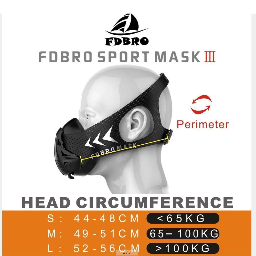 High Altitude Fitness Training Mask