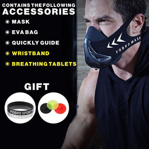 High Altitude Fitness Training Mask