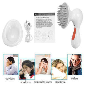 Electric Head Scalp Massager