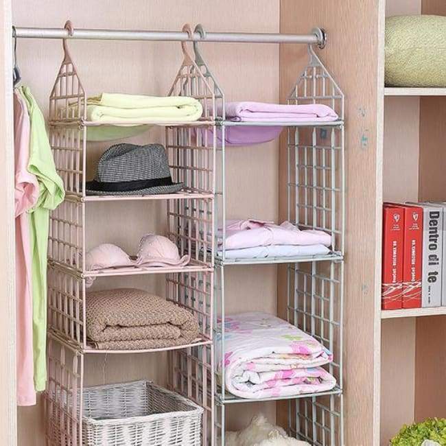 Wardrobe Multilayer Hanging Storage Rack