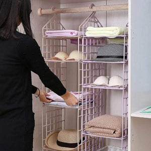 Wardrobe Multilayer Hanging Storage Rack