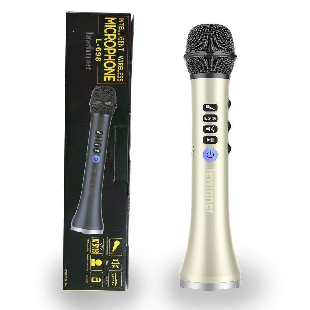 Professional Bluetooth Wireless Karaoke Microphone Speaker