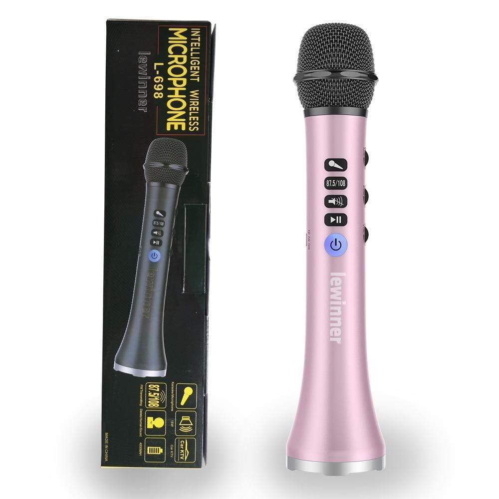 Professional Bluetooth Wireless Karaoke Microphone Speaker