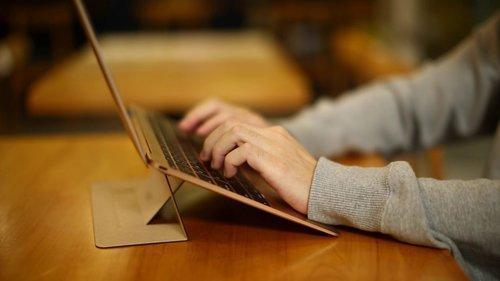 Invisible Adjustable Laptop Stand