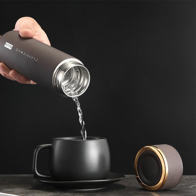 Smart Thermos Vacuum Flask Temperature Display