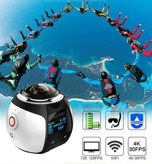 Panoramic 360 Action Video Camera