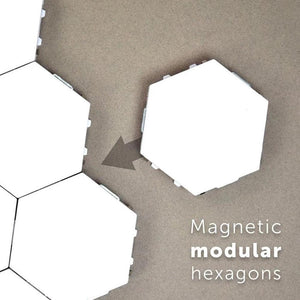 Hexagonal Modular Touch Lamp