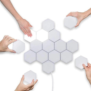 Hexagonal Modular Touch Lamp