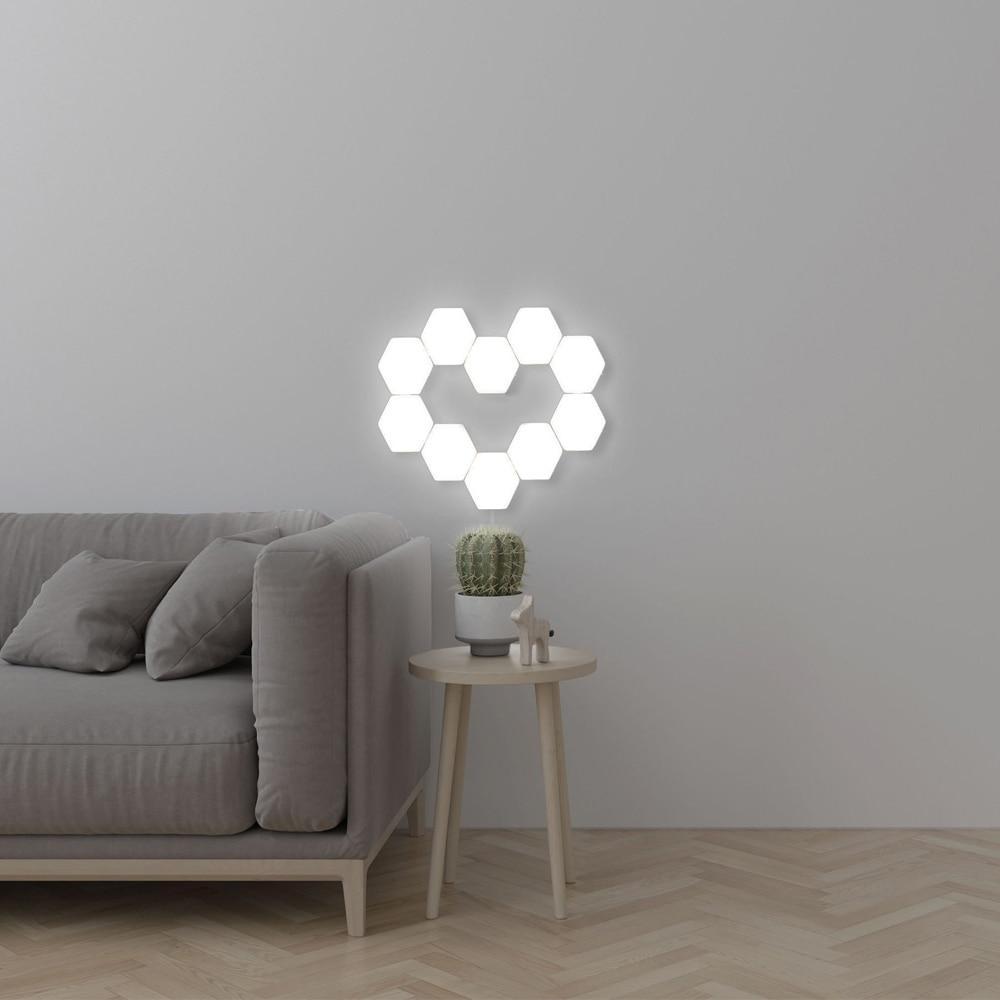 Hexagonal Modular Touch Lamp