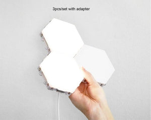 Hexagonal Modular Touch Lamp