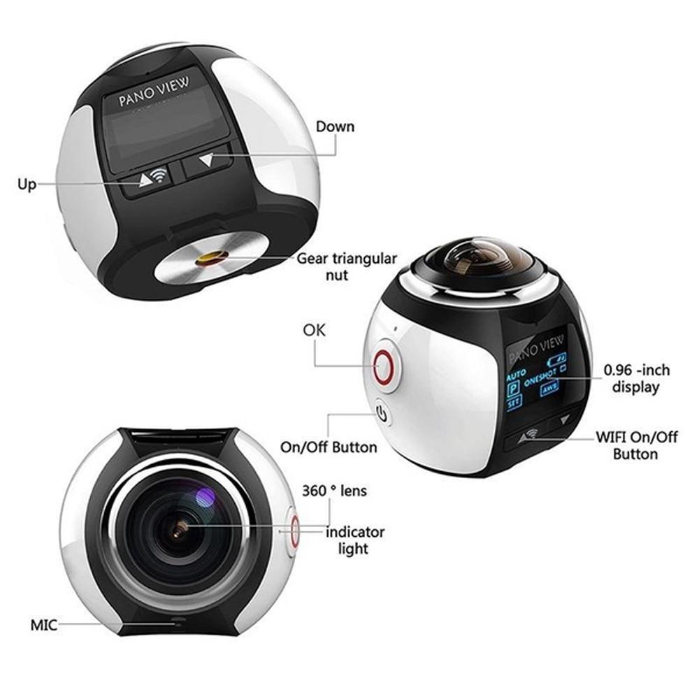 Panoramic 360 Action Video Camera