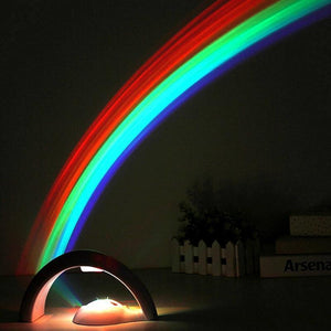 3D LED Rainbow Projection Lamp