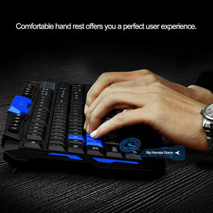 Bluetooth Wireless Gaming Keyboard And Mouse